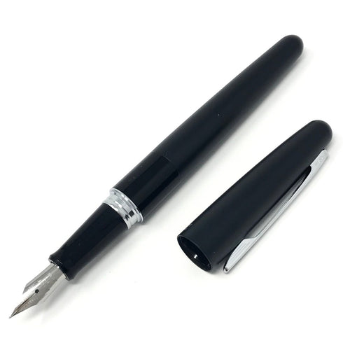Pilot Metropolitan Fountain Pen - Black Plain - Fine Nib